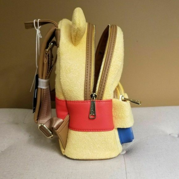 Loungefly Disney Winnie The Pooh Hunny Tummy Soft Touch Mini Backpack NEW main image 10